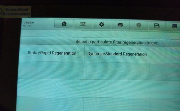 Again, I will probably run the Standard Regeneration option every 3,000 - 5,000 miles unless the warning light is illuminated.