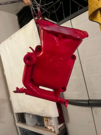 Seems to have covered better on metal parts. 