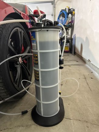 8.8L extractor, nearly full 