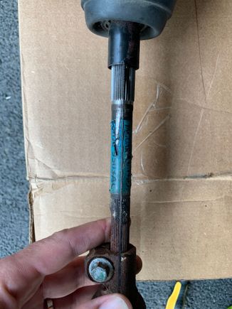 From this perspective the rod is straight.
