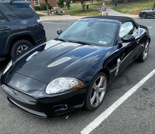 Darn rain… top went up.