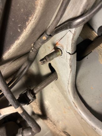 Yes, I’m concerned about that fuel line. I told him about it. 