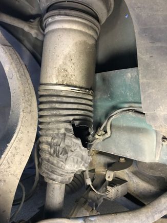 2004 XJR Front Right Air Spring Shock