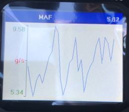 MAF reading (idling)