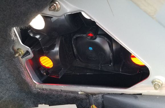 Bulb holder removed
