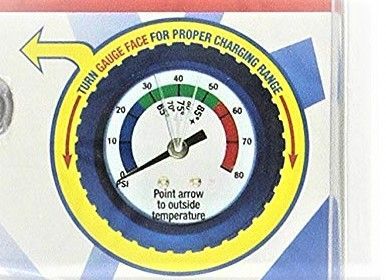 For ES134a use 5 degrees less OAT than actual