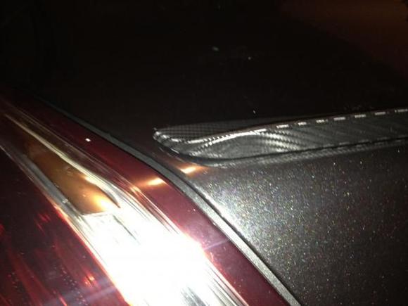 4- Spoiler carbon wrapped