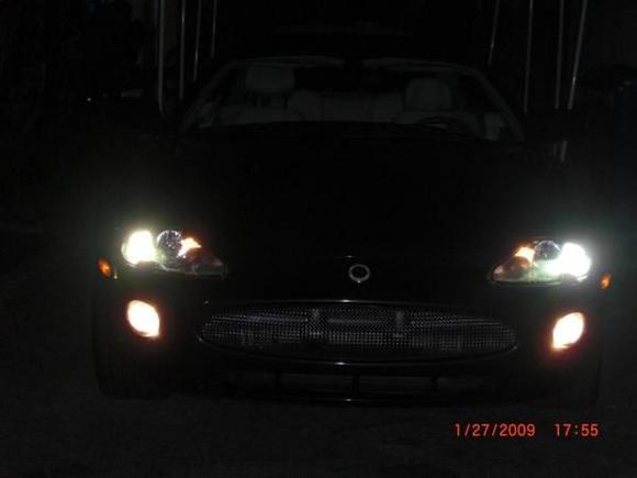 Jag Fog 2 - New Osram Ultrastar H1 Fog Lights