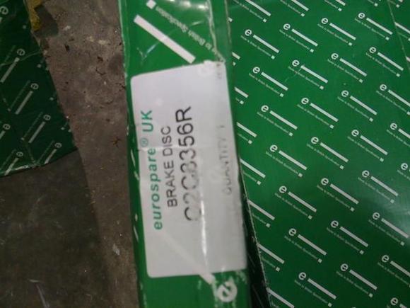 2009 5 9 (4) Rotors
New Rotors from EuroSpare UK