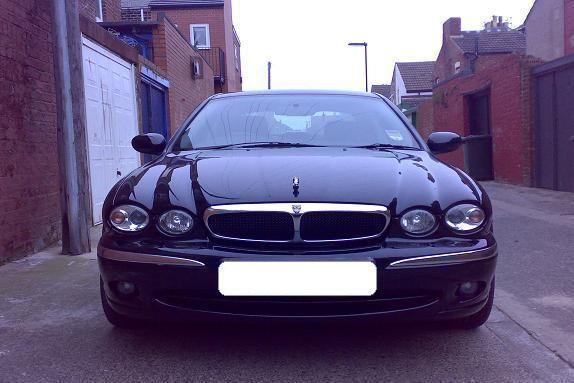 The car as standard with chrome leaper before someone tried to steal it!