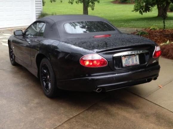 image new rear deeper bumper with mesh insert.