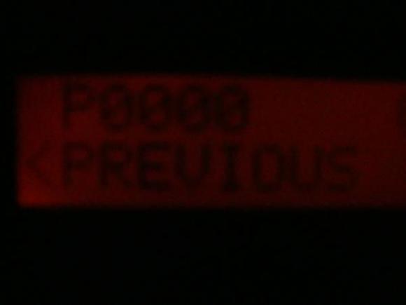 Code - P0000...What is that??