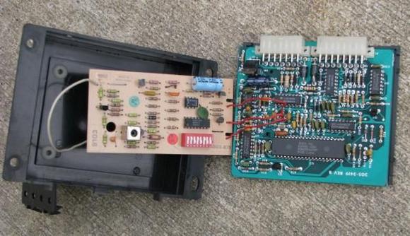 RF Receiver and MicroProcessor Board assy.