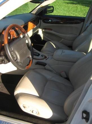 Pristine interior