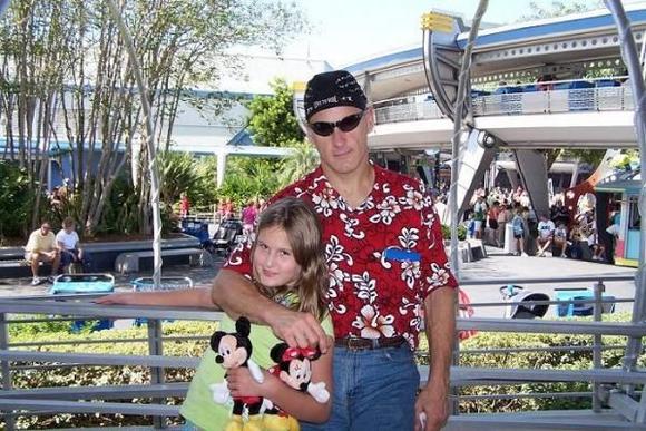 Daughter and I at Disney 1