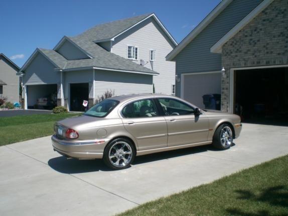my jag 2
Passenger side of after a wash and rim clean