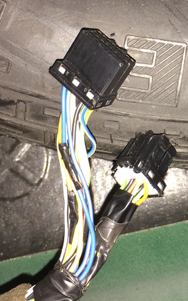 Plugs in the boot