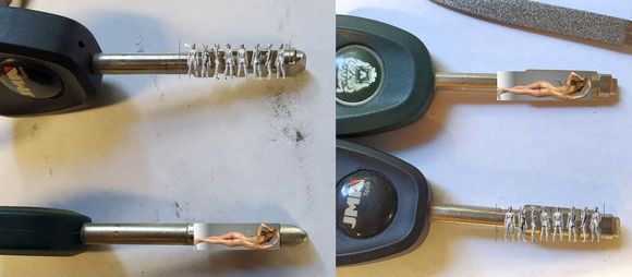 Green valet versus black ignition key