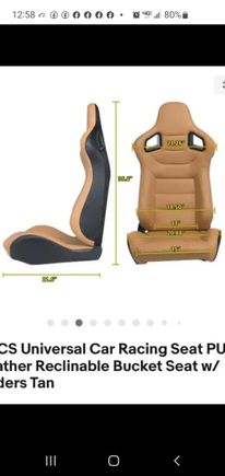 Do you think these racing seats are thin enough to give an additional few inches to backseat passenger?