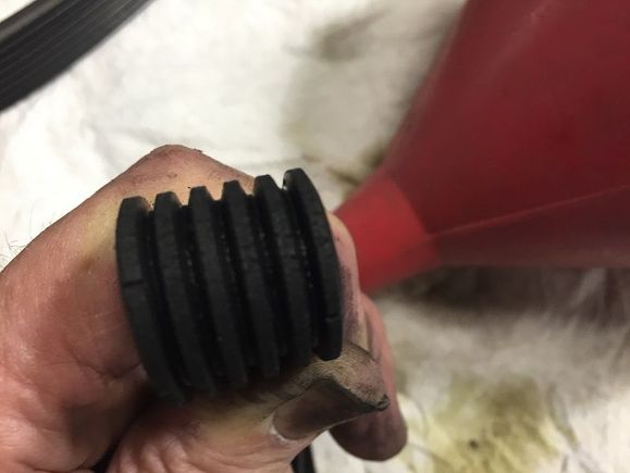 Serpentine belt also needed to be replaced