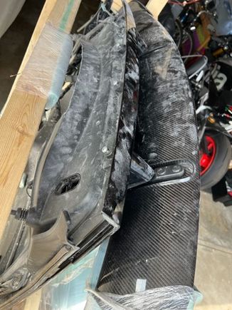 The wing needed to be activated into the open position so that the wing mounted screws could be accessed, allowing removal of the wing