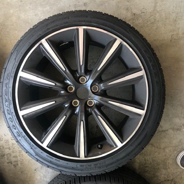 Wheels and Tires/Axles - Southern California- 19" Orbit Wheels with Tires and TPMS - Used - 2014 to 2021 Jaguar F-Type - La/oc, CA 92606, United States