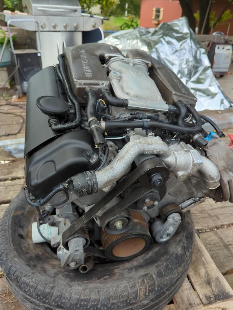 Engine - Complete - Engine parts from 06 XKR 4.2 supercharged, AJ33s - Used - 2003 to 2006 Jaguar XKR - Rochester, NY 14428, United States