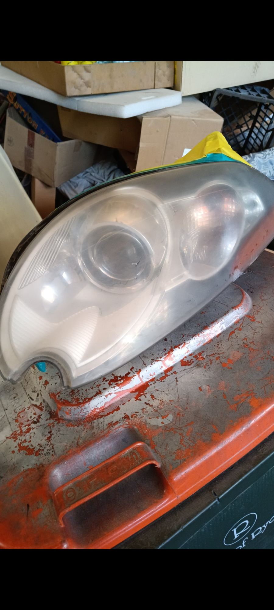 This is how they looked before applying 2k clear 