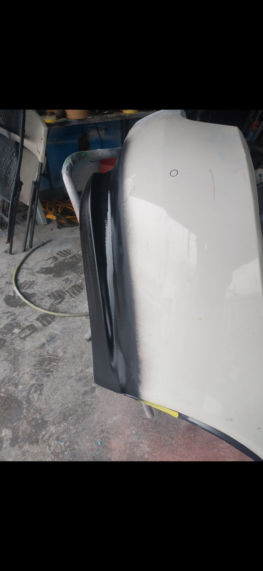 Sanding and primer done