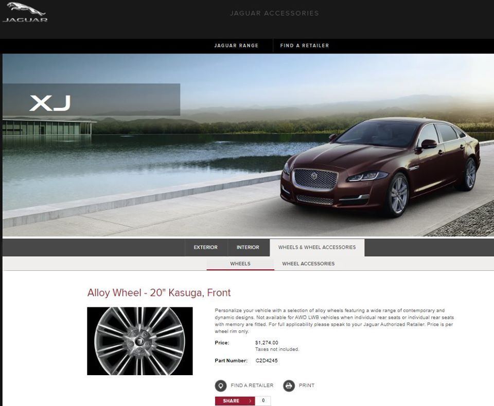 Wheels and Tires/Axles - Jaguar 20 Inch Staggered Rims - "Kasuga" - Original - W/TPMS & Pirelli Tires - New - All Years Jaguar All Models - Toronto, ON L7A0T7, Canada