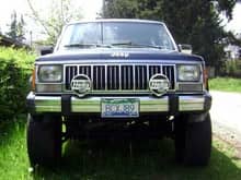 1989 Jeep XJ Cherokee Pioneer 4.5&quot; RE Lift 31x10.5 Big O A/T's on Rock Crawler Steelies 20,000 on re-built 4.0 L I6 AX 15 trans K&amp;N Filter. Acquired April 18th, 2009 go-Camping rig &amp; Daily Driver.
