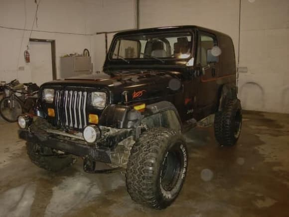 95 YJ before the rebuild