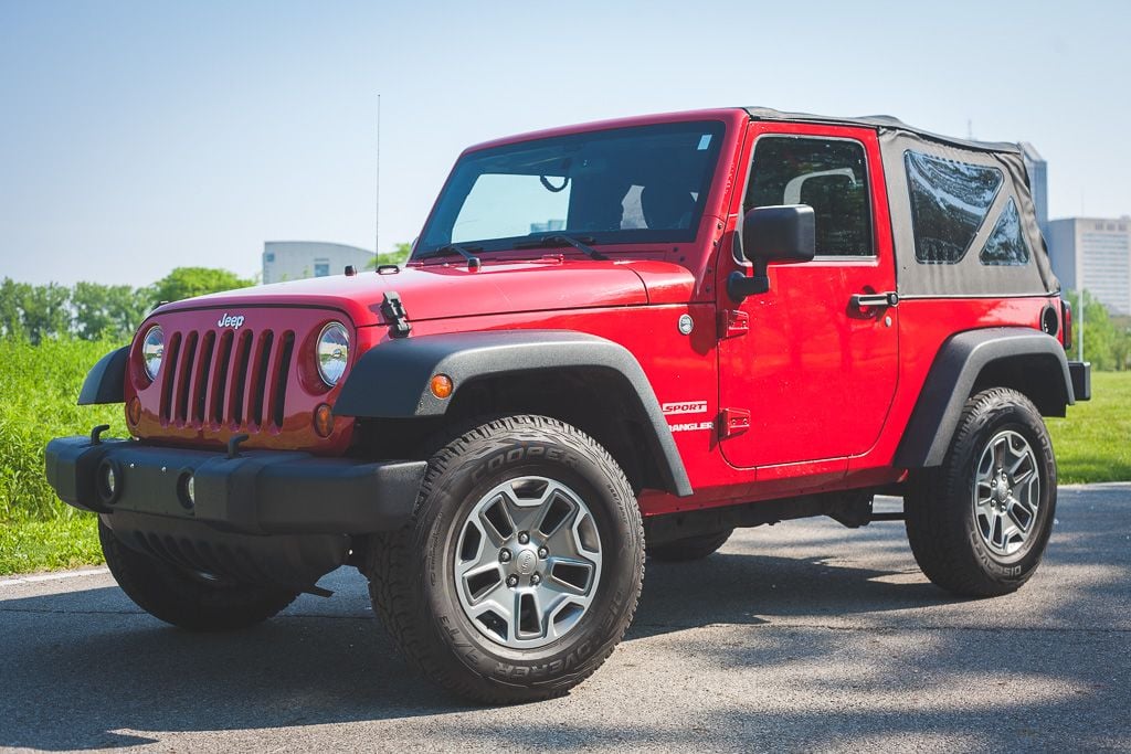 2011 Jeep Wrangler - 2011 Jeep Wrangler Sport - 2 door - 6 Speed Manual - 95,000 Miles - Used - VIN 1J4AA2D16BL527116 - 95,000 Miles - 6 cyl - 4WD - Manual - Truck - Red - Columbus, OH 43206, United States