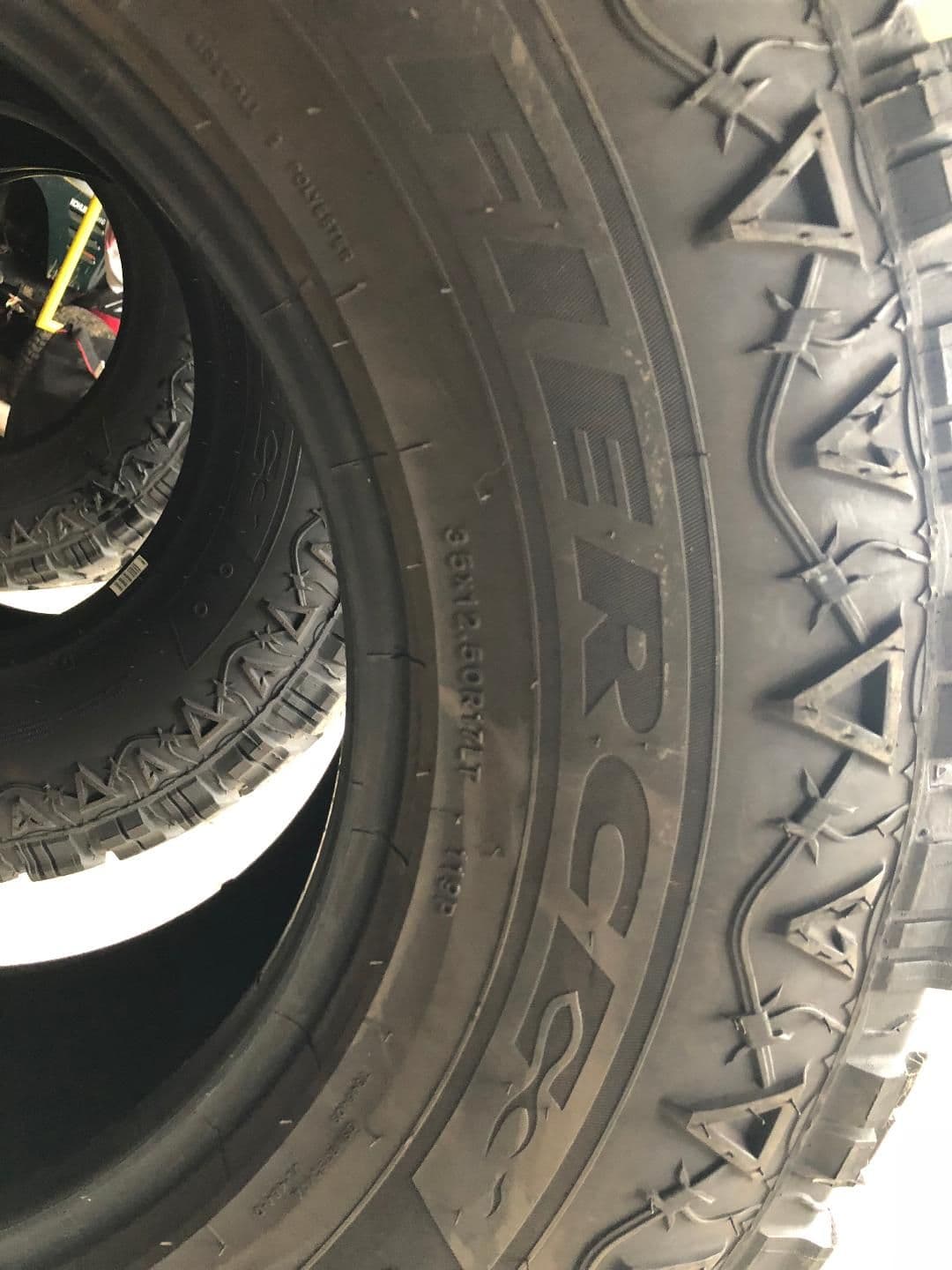 Wheels and Tires/Axles - FS: (5) 35/12/5/17 Fierce M/T Tires with Lots of Life Left - Pick up in CT - Used - Branford, CT 06405, United States