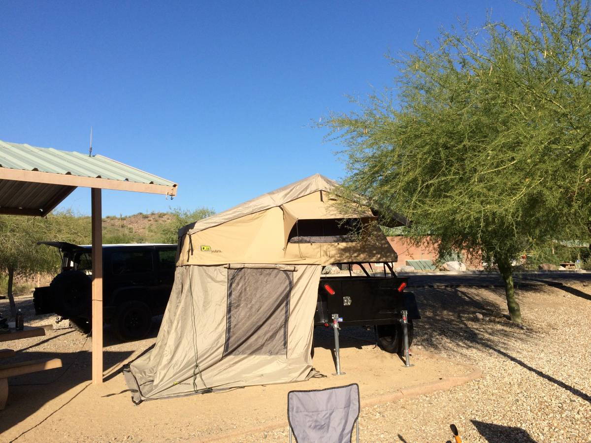 Miscellaneous - Off Road Camping Tent Utility Trailer - $5000 (Scottsdale) - Used - All Years Any Make All Models - Scottsdale, AZ 85260, United States