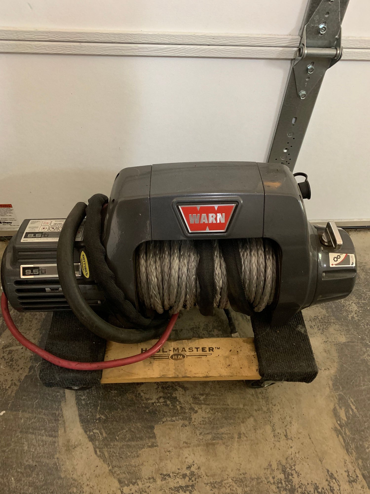 Warn 9.5ti Winch with Synthetic Line and Factor55 The