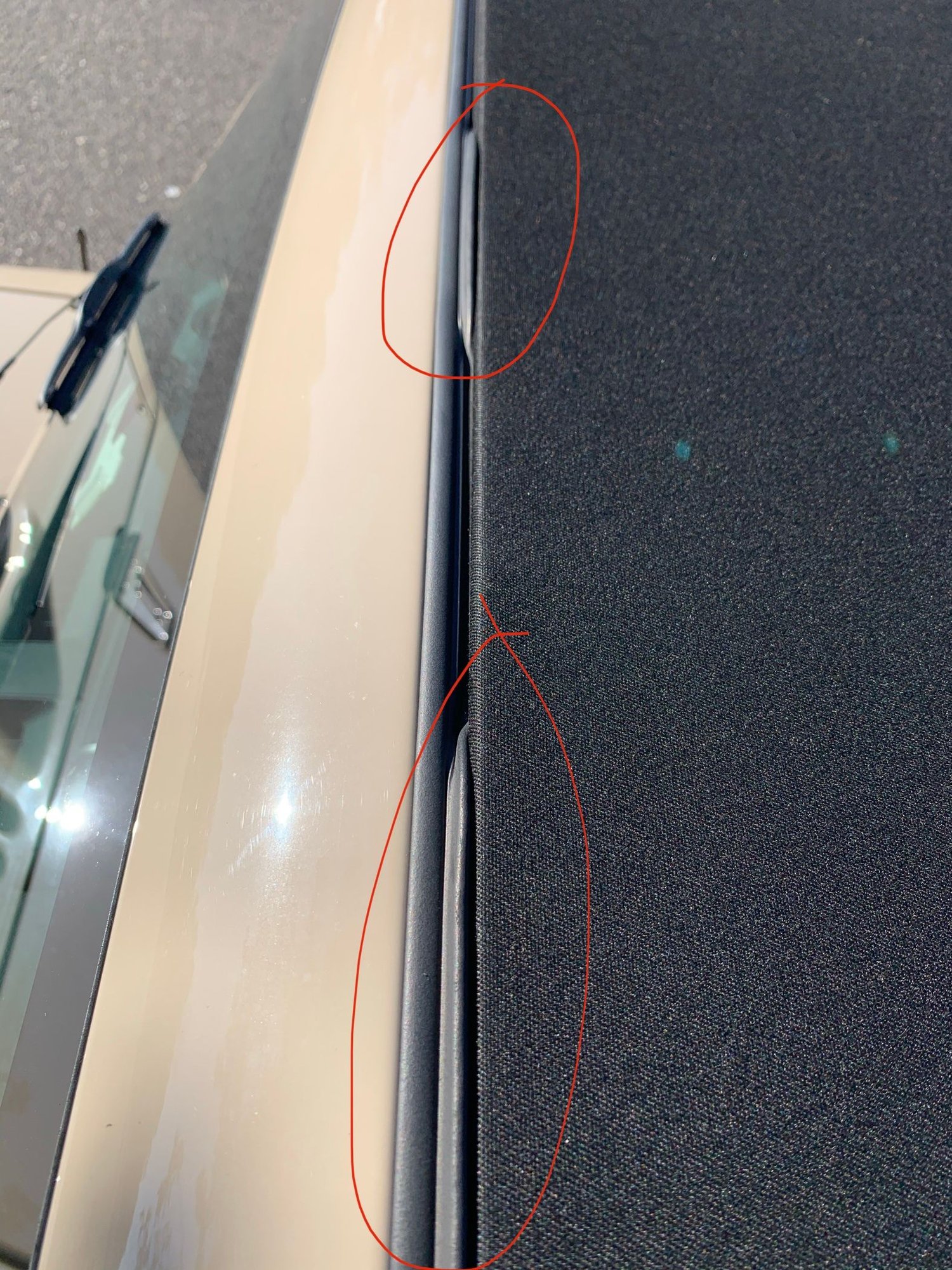 JK Window/Header Seal, is this the right seal? The top