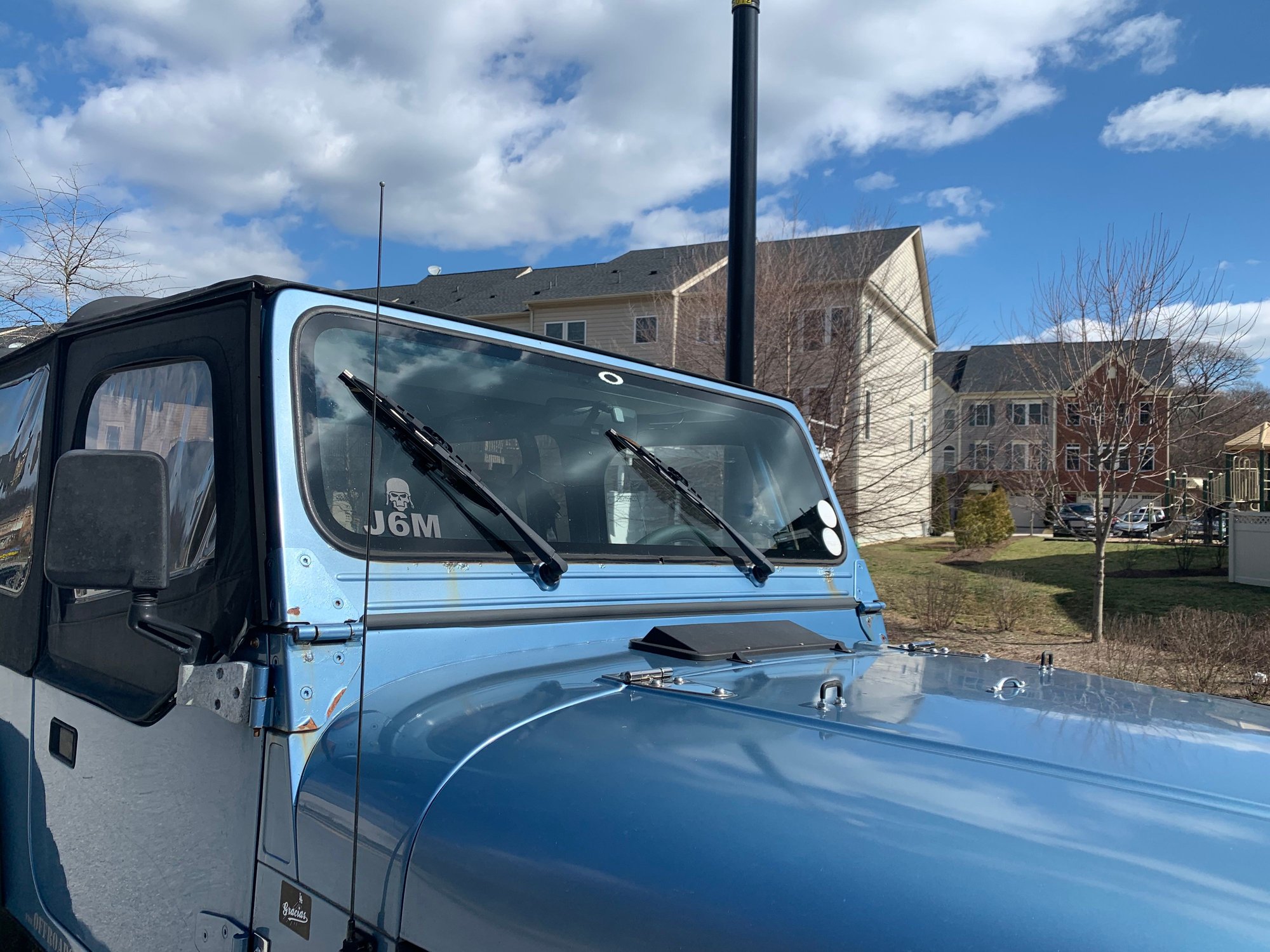 1988 Jeep Wrangler - 88 built YJ - Used - VIN 2BCCV81J4JB501298 - 151,000 Miles - 6 cyl - 4WD - Manual - Truck - Blue - Annapolis, MD 21409, United States