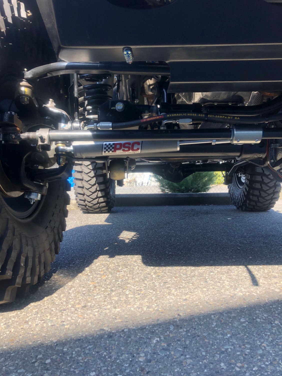 Jk psc hydro assist kit w custom hoses and fittings