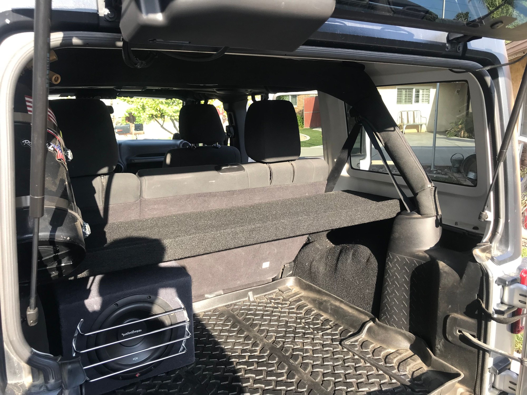 DIY rear storage shelf The top destination for Jeep JK