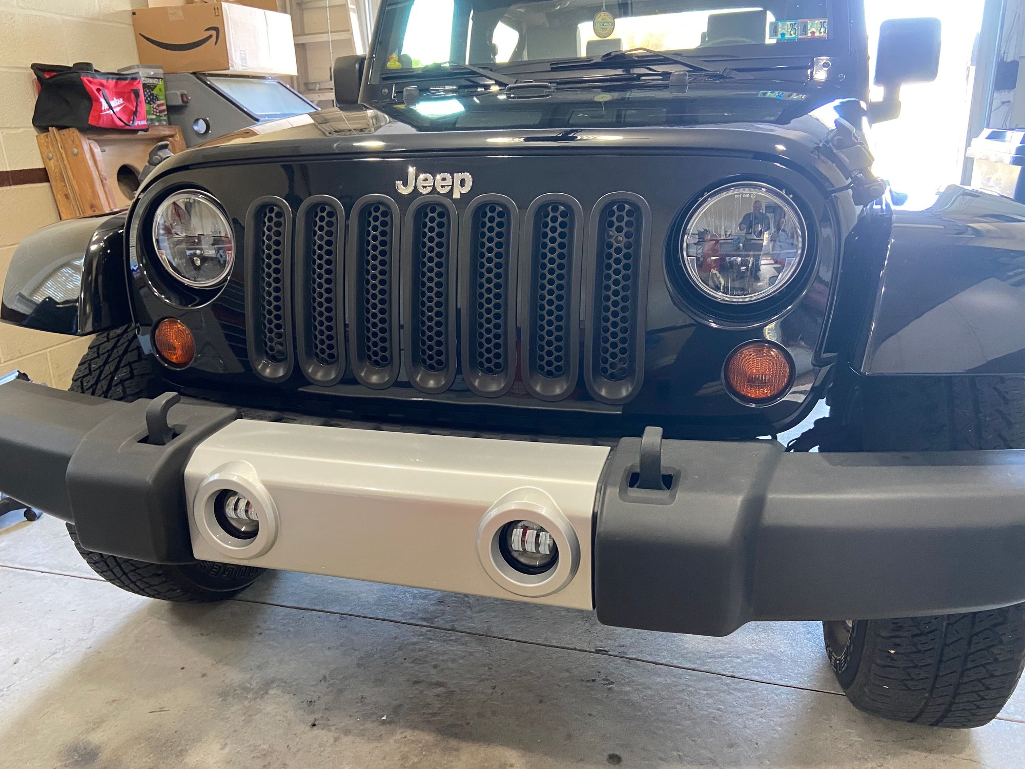 New LED headlights and foglights