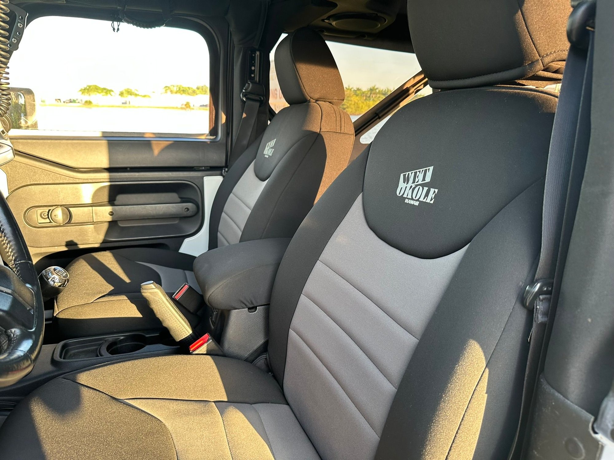 2013 Jeep Wrangler - 2013 2 Door Half Door Rubicon With Extras - Used - VIN 1C4BJWCG5DL505666 - 103,736 Miles - 6 cyl - 4WD - Manual - SUV - White - Hollywood, FL 33020, United States