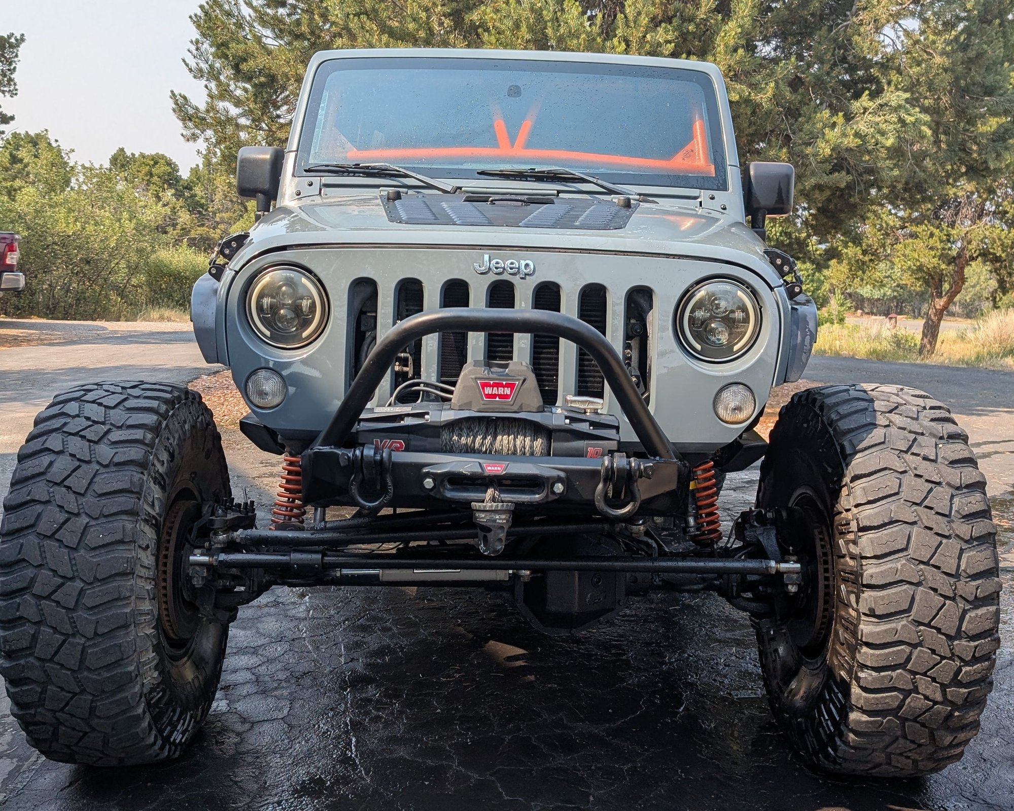 2015 Jeep Wrangler - 2015 Anvil Jeep Wrangler JKU Rubicon - Used - VIN 1C4BJWFG8FL686549 - 104,500 Miles - 6 cyl - 4WD - Automatic - SUV - Blue - Ridgway, CO 81432, United States