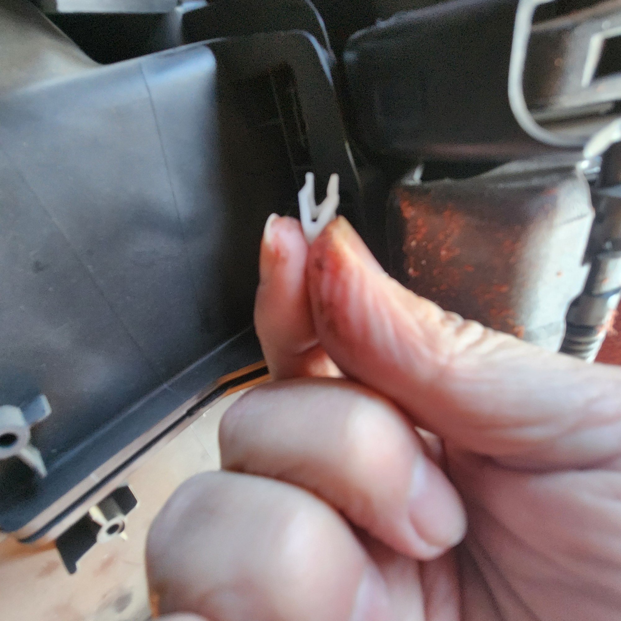 Once its open, find the two  v