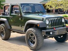 I put the 2.5” AEV Dualsport lift on my JK recently and simply love it. I read so many reviews with folks saying their JKs rode and preformed better than stock with the AEV lift that I that I had high expectations, especially because of the price. 

So, we put on the AEV lift, Geometry brackets (highly recommend as well) new AEV Pintlers, new 315/70R17 K02s and several other mods and I’m happy to report the Jeep does indeed ride better than stock. It’s a dream really and looks way better!