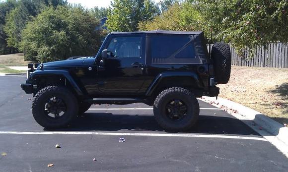 35s EVO 3" Plush with 3/4 spacer in back