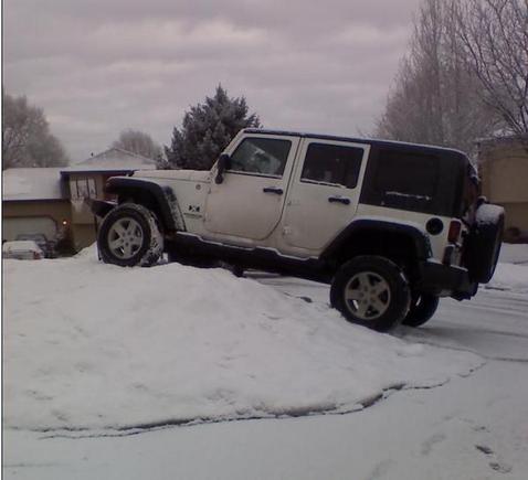 Posing Jeep after Teraflex 2.5 BB.