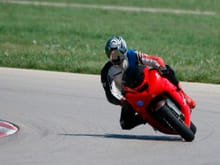 Cresson Motorsports Ranch Trackday. Not bad for tights; leathers that is.