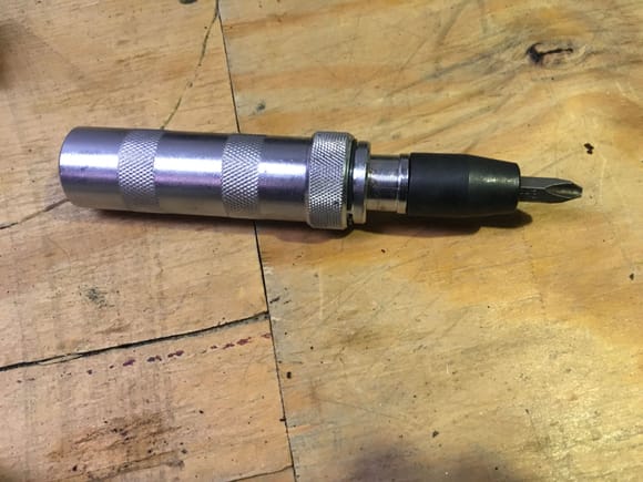 Impact screwdriver, my new favorite tool.