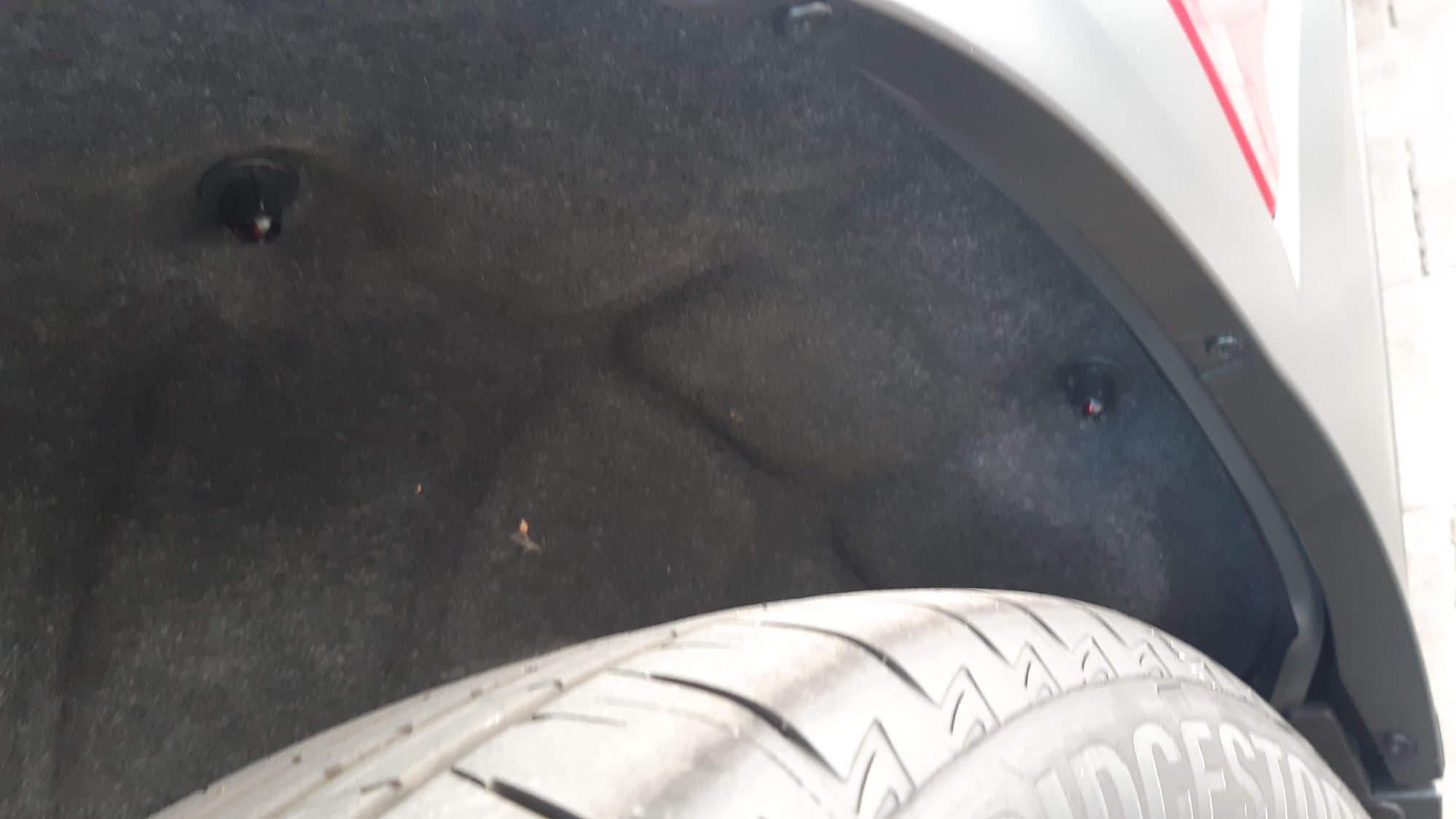 New Car missing wheel arch panels? Mazda Forum Mazda Enthusiast Forums